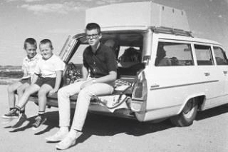 Baird boys in Buick backend